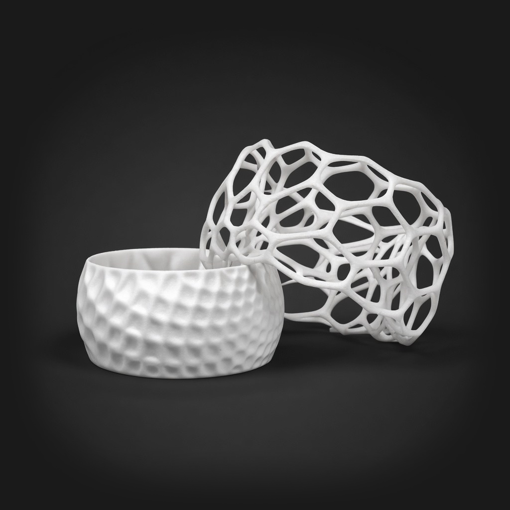 Bracelets paramétriques imprimés en 3D SLS