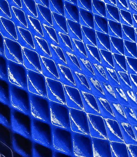 Détail du vase Diagrid imprimé en 3D