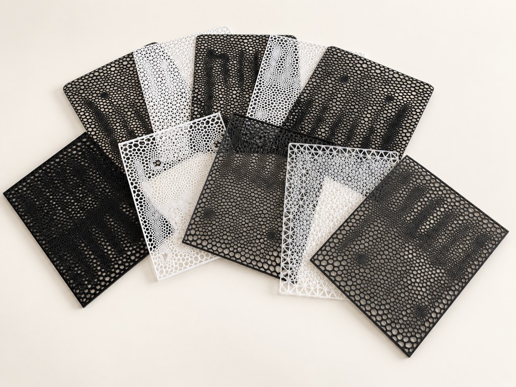 Géométrie lattice pour thermoformage