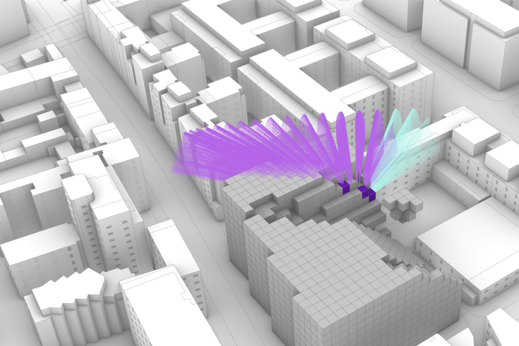 Computational design - Génération automatisée d'une enveloppe solaire non binaire grâce à des voxels. Représentation de la compétence en conception algorithmique pour le domaine de l'architecture et l'urbanisme.