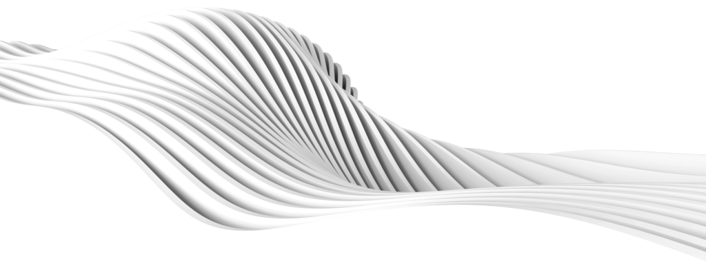 Background with curved shapes in greyscale